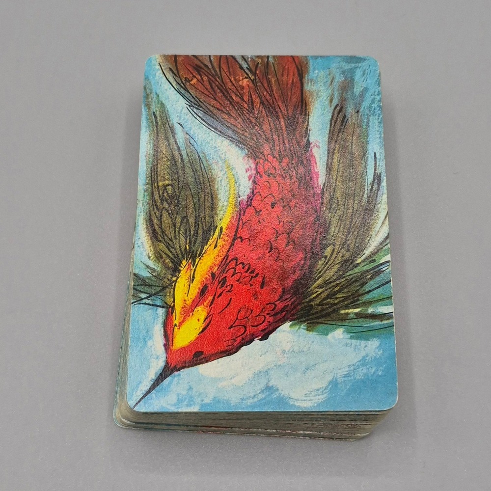Vintage Whitman Hummingbird Playing Cards Full Deck Western Publishing USA